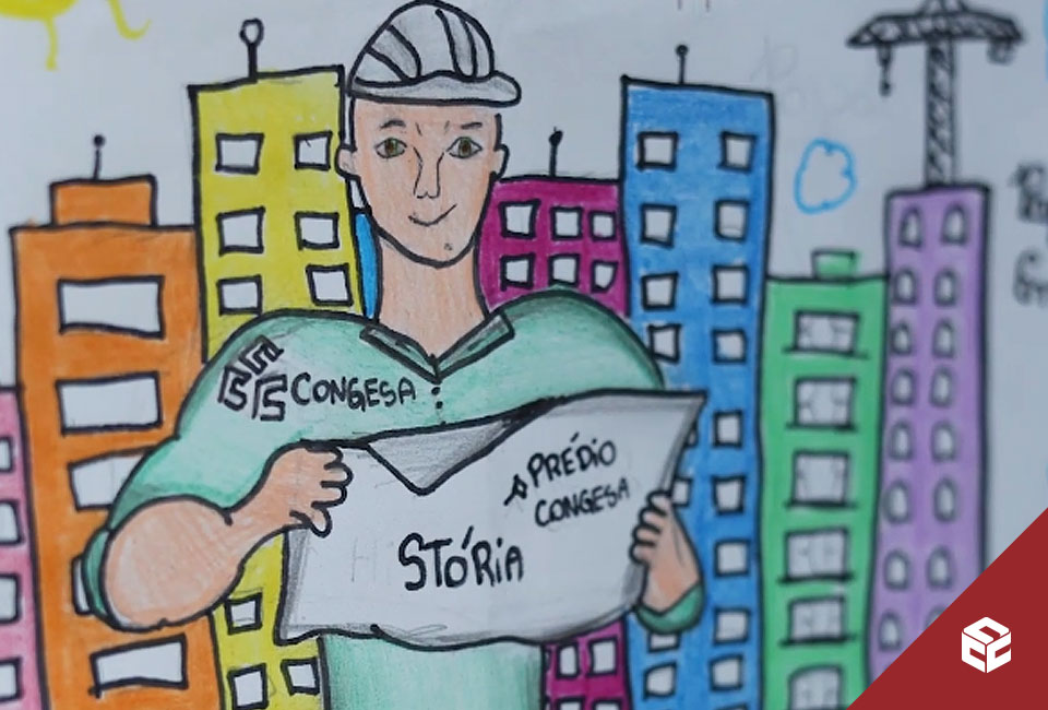 Dia das Crianças: ação com os filhos dos colaboradores foi repleta de cores e muita imaginação